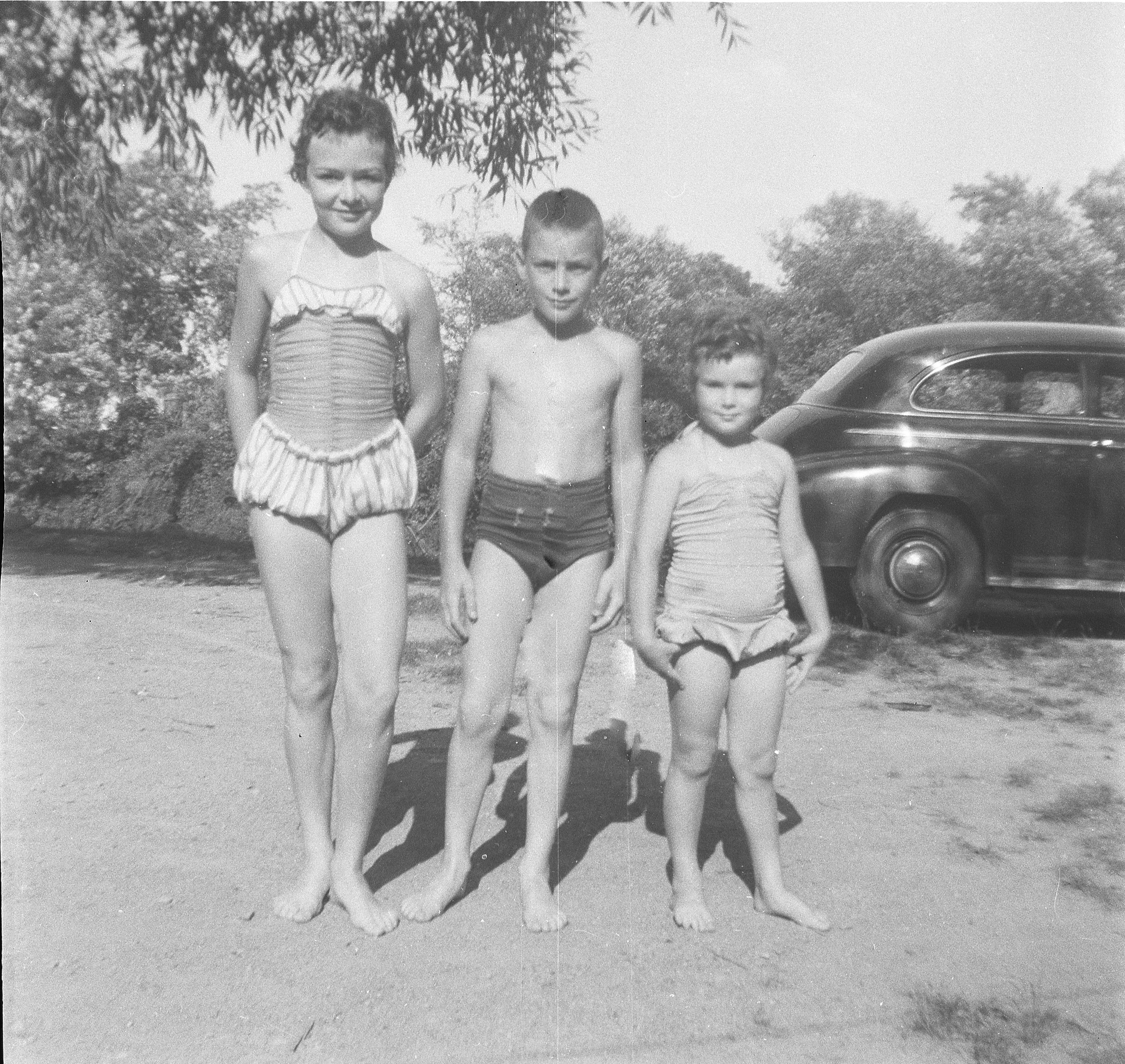 Beth Tom and Jane swimsuits